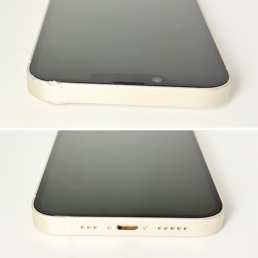 IPhone14 256GB スターライトSiMFree 新品バッテリー100%