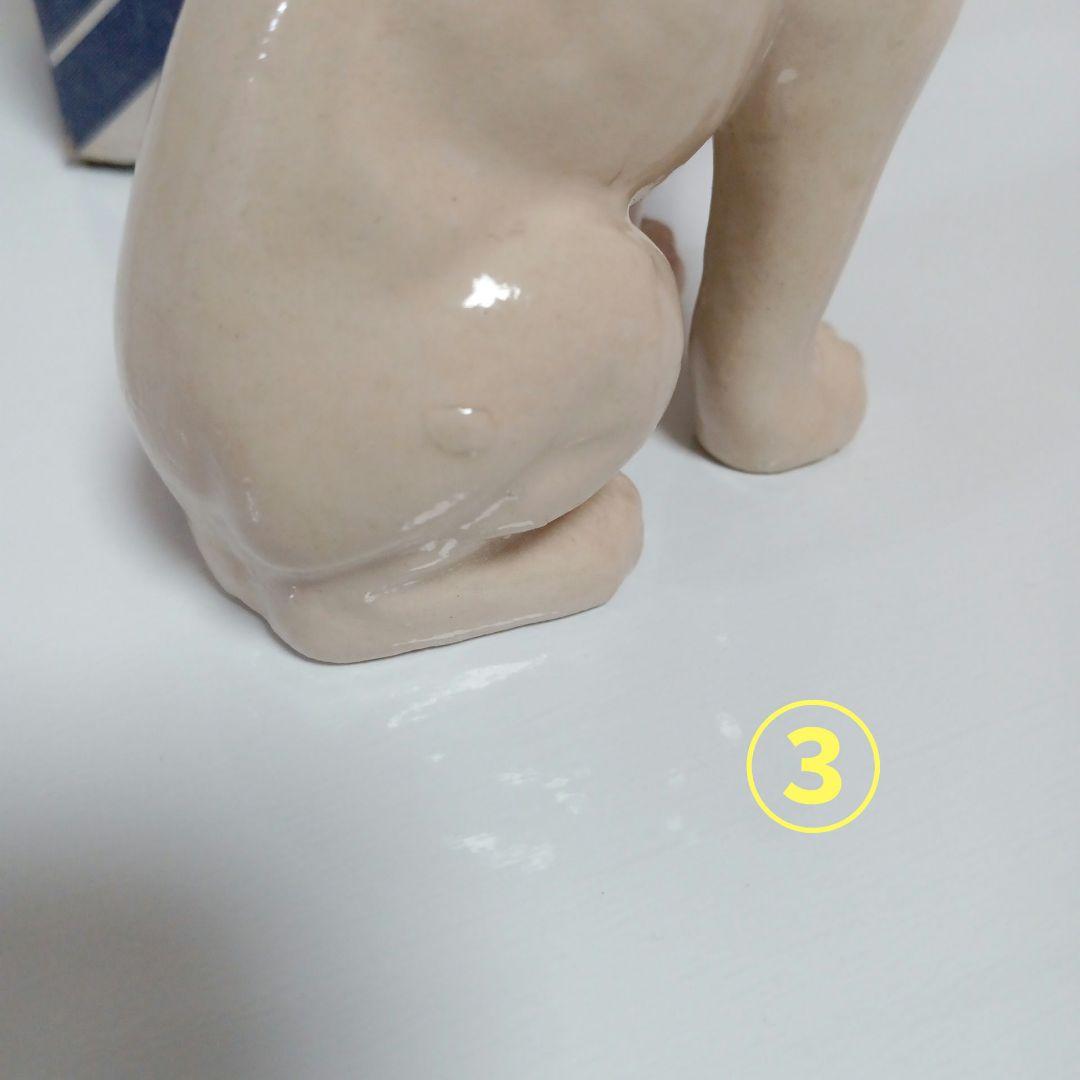 ビクター犬　ニッパー君　昭和レトロ　ヴィンテージ　陶器　置物　6体