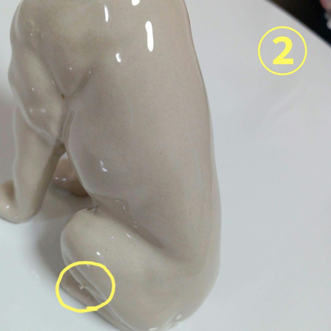 ビクター犬　ニッパー君　昭和レトロ　ヴィンテージ　陶器　置物　6体