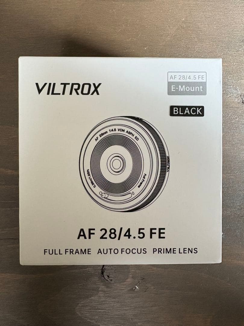 レンズ(単焦点) VILTROX AF 28mm F4.5 FE