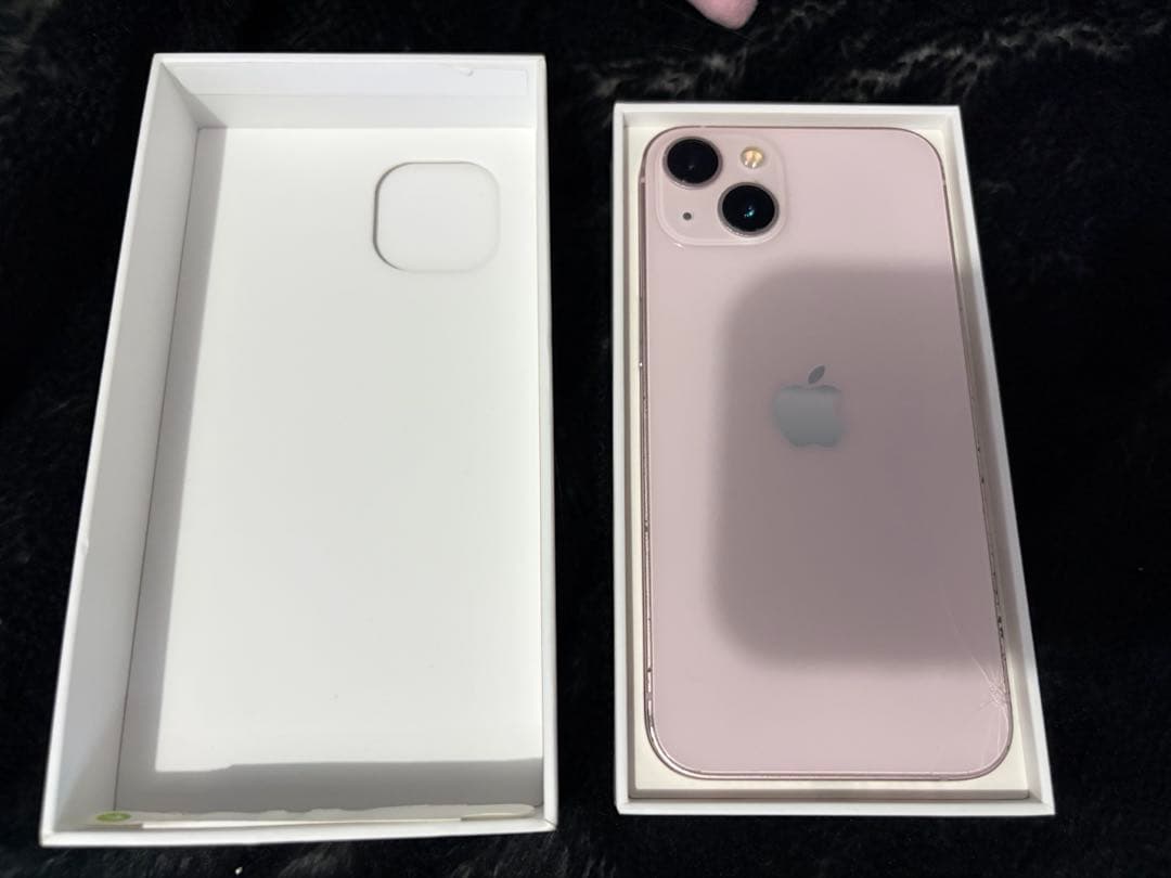 Apple iPhone 13 ピンク 本体　128gb 箱あり