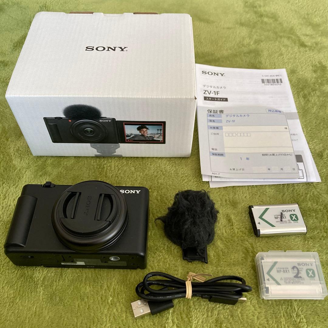 【美品】SONY VLOGCAM ZV-1fコンパクトデジタルカメラ