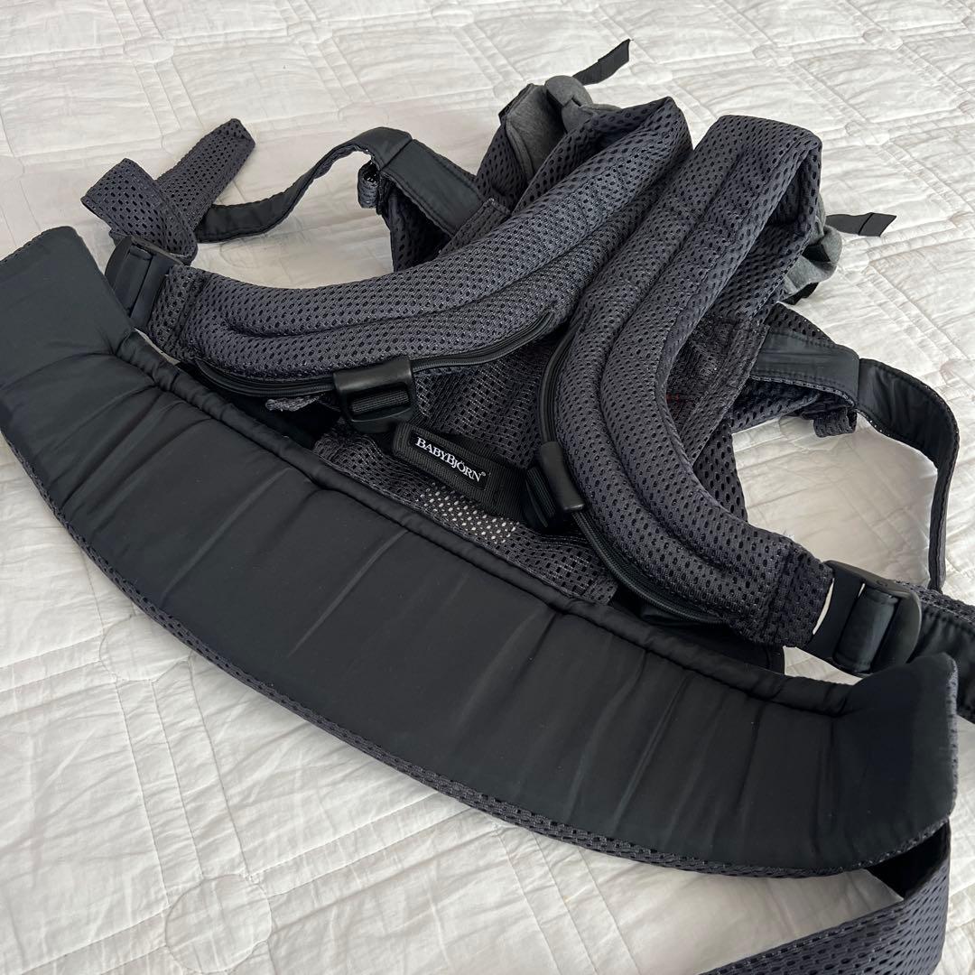 ベビービョルン ハーモニー 抱っこ紐 メッシュ アンスラサイト