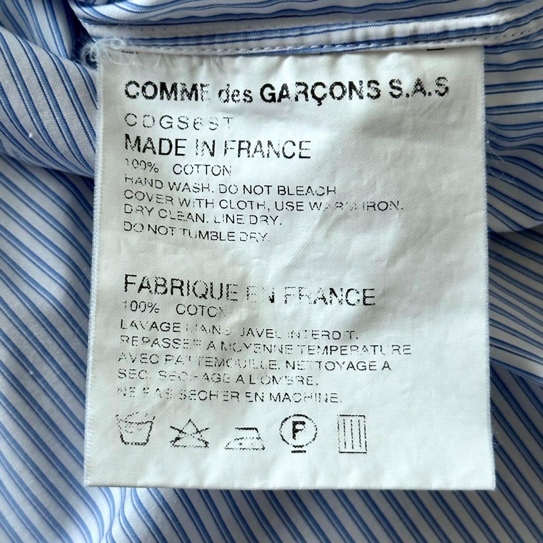 COMME des GARCONS SHIRT ストライプ シャツ ボタンダウン