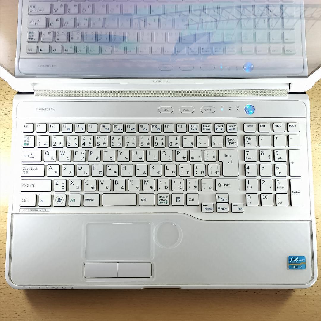 富士通 ノートパソコン Corei7 Windows11 SSD メモリ16GB