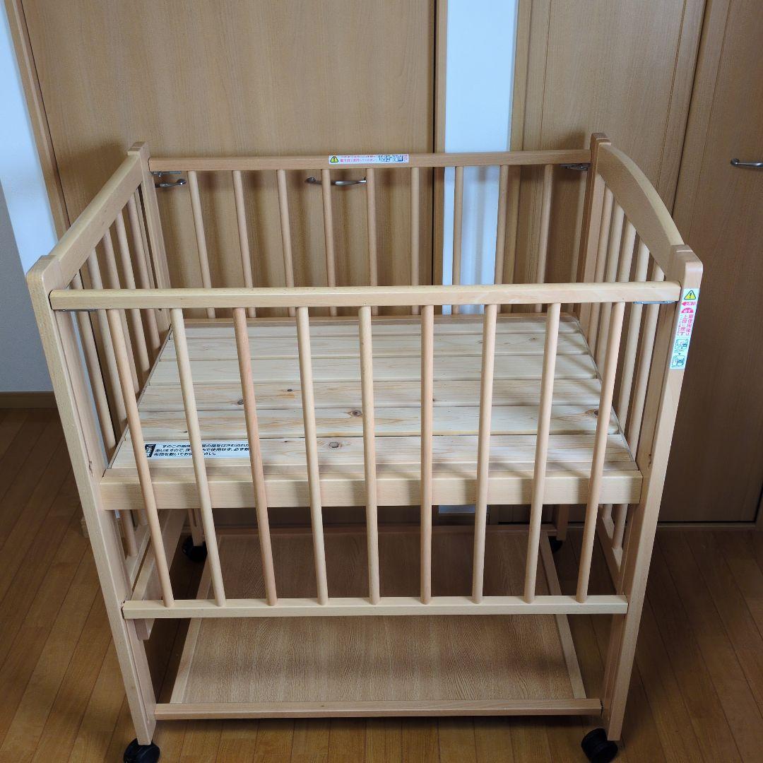 ベビーベッド サワベビー ハイタイプ　トリプルスライド 国産