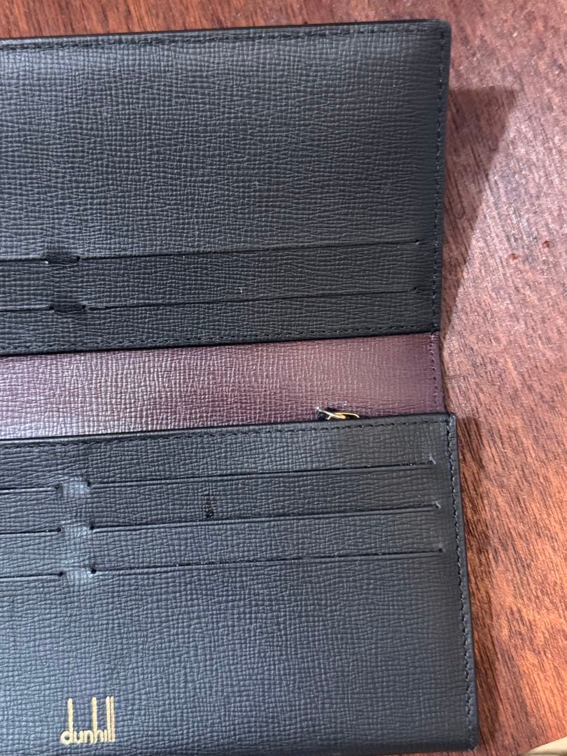 【極美品】dunhill ダンヒル　黒　長財布