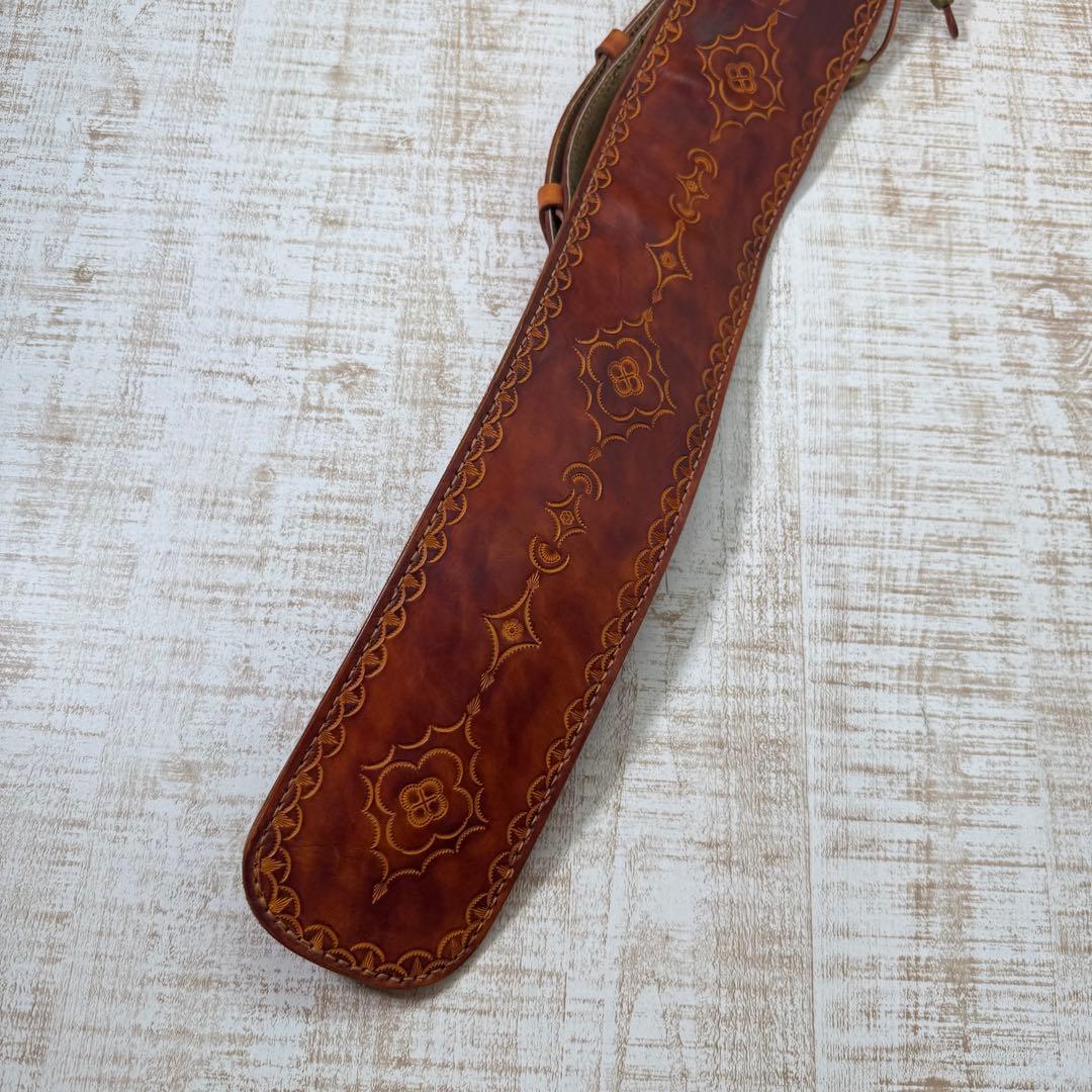 J.FLOWERS レザー　ビリヤード　キューケース レザー　中古