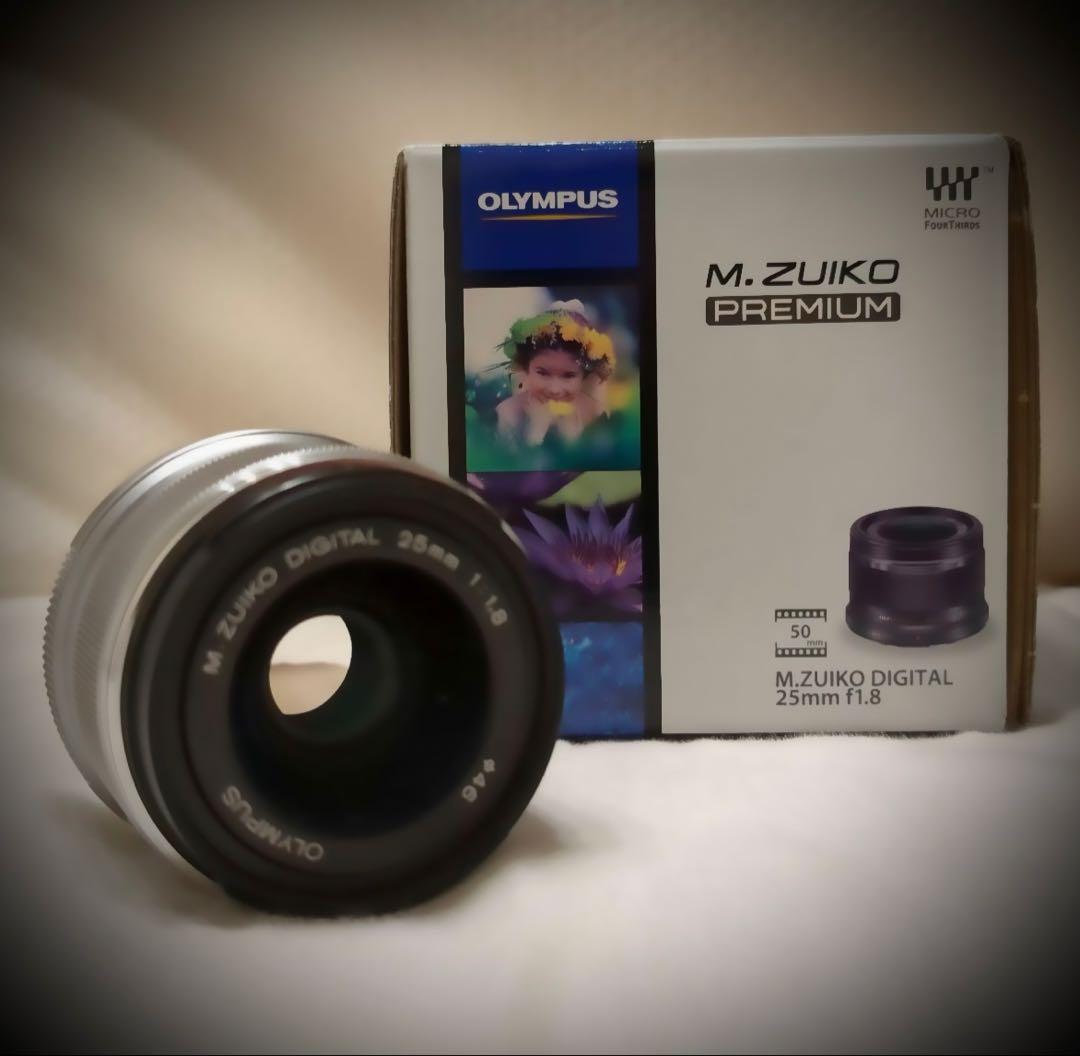 M.ZUIKO DIGITAL 25mm F1.8 シルバー