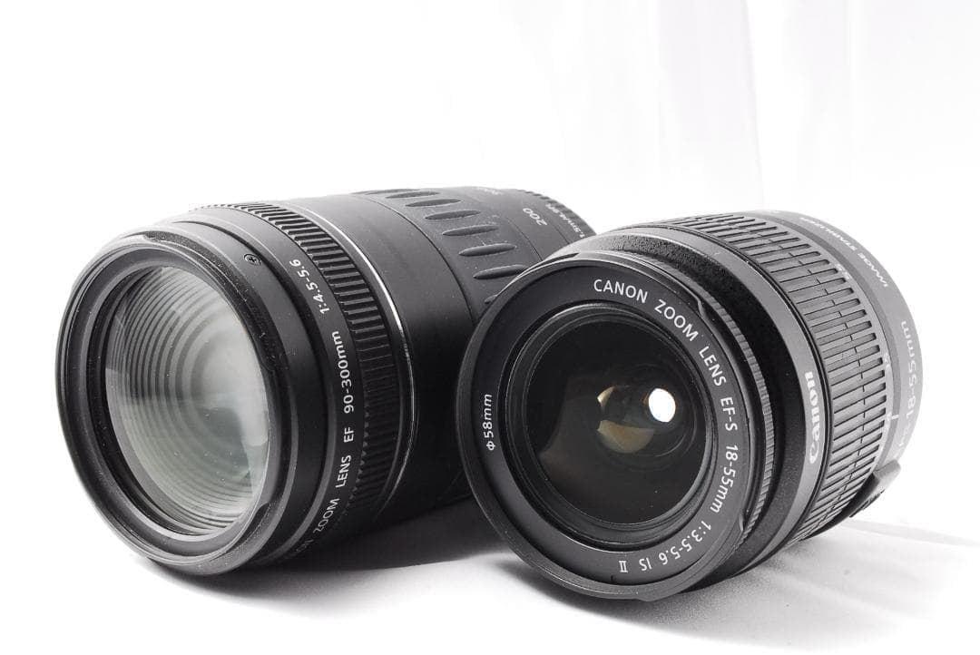 ショット数80回！キャノン kiss X7⭐ダブルレンズセット⭐超望遠レンズ