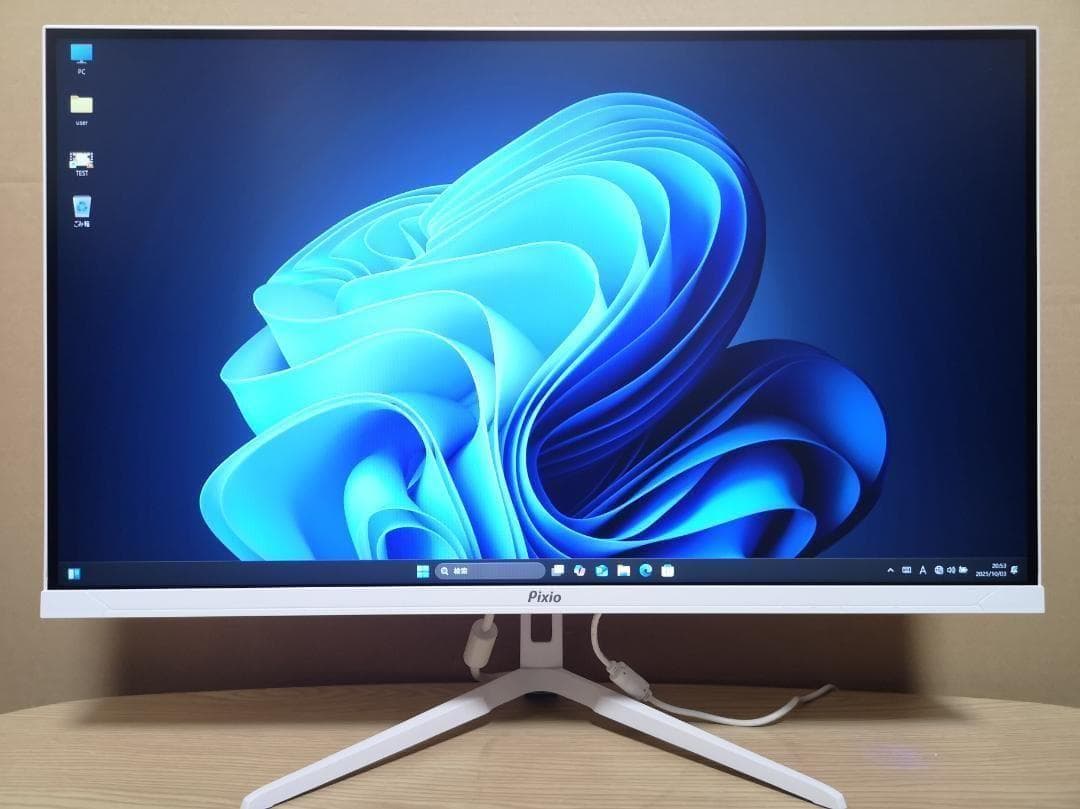 Pixio PX278 Wave ゲーミングモニター 27型 180Hz 極美品