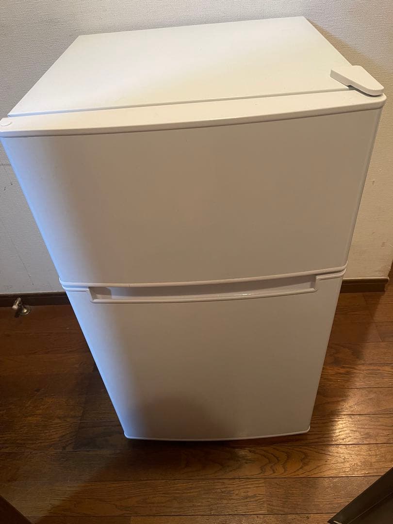ホワイト 2ドア冷蔵庫　2020年製　BR-85A