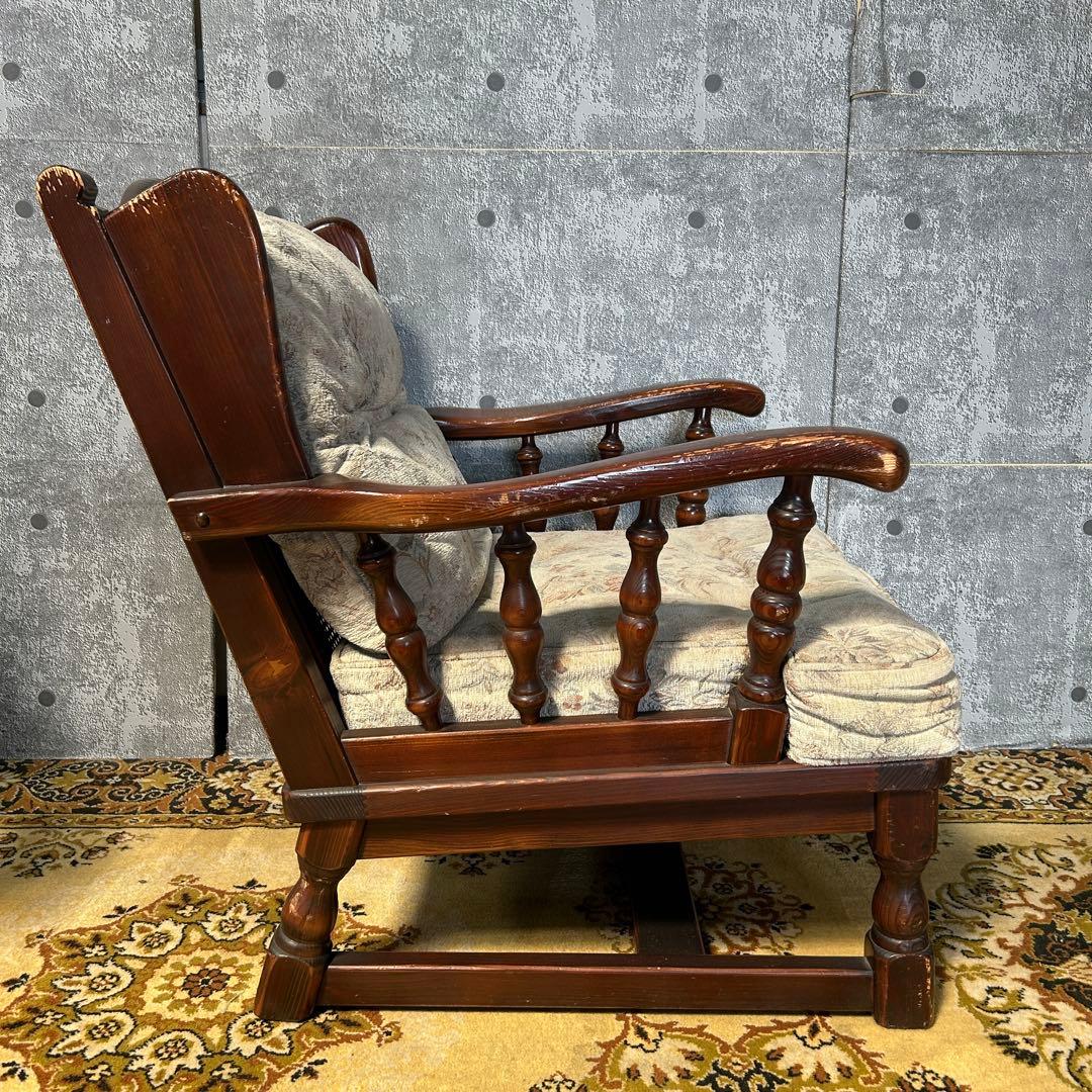 ꧁飛騨産業 HIDA꧂プロヴィンシャルリビングチェア2脚 ソファ いす イス