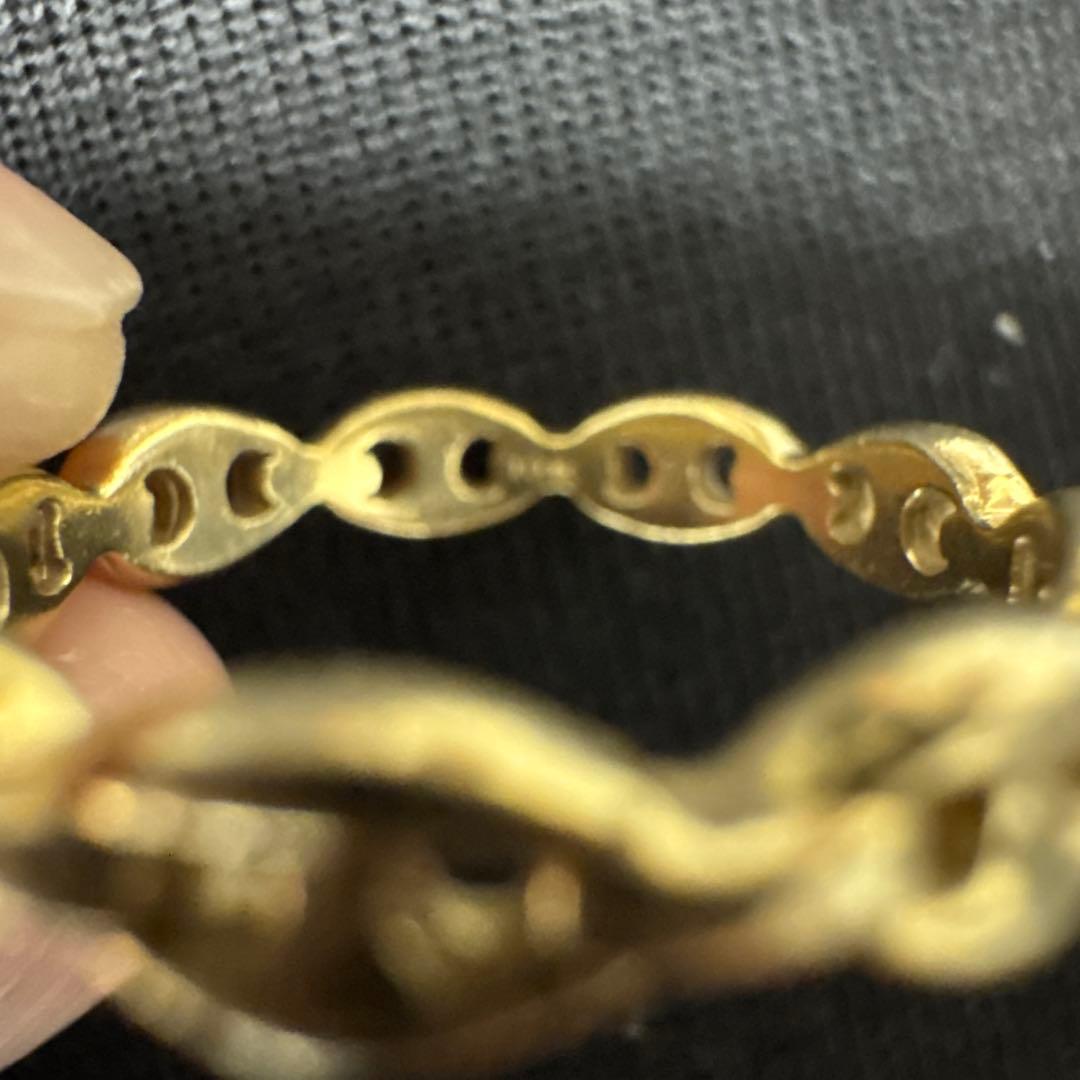 AVALANCHE ゴールド チェーンリンク リング　10号