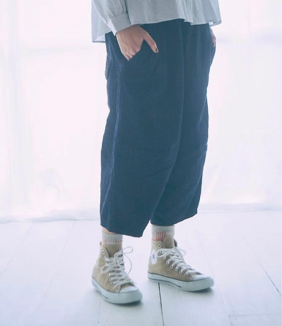 tumugu ツムグ デニム ティンカーパンツ
