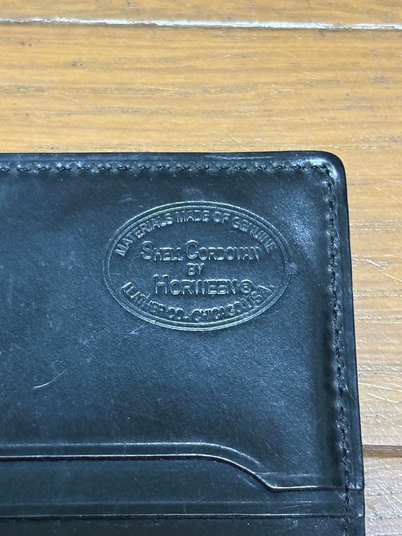 ※値下げしました　GANZO SHELL CORDOVAN 2 ファスナー長財布