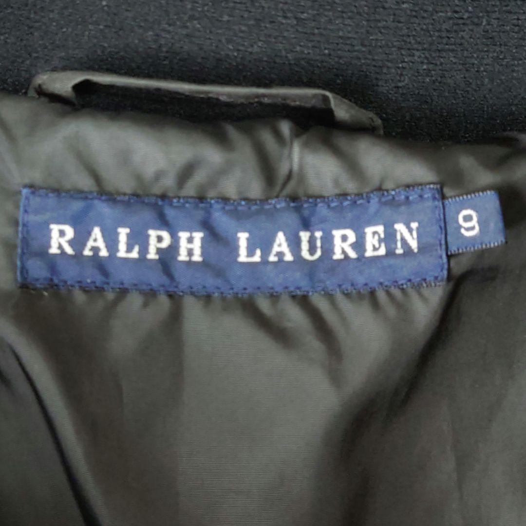 Y2K ラルフローレン ショート丈 ダウンジャケット ブラック 9号