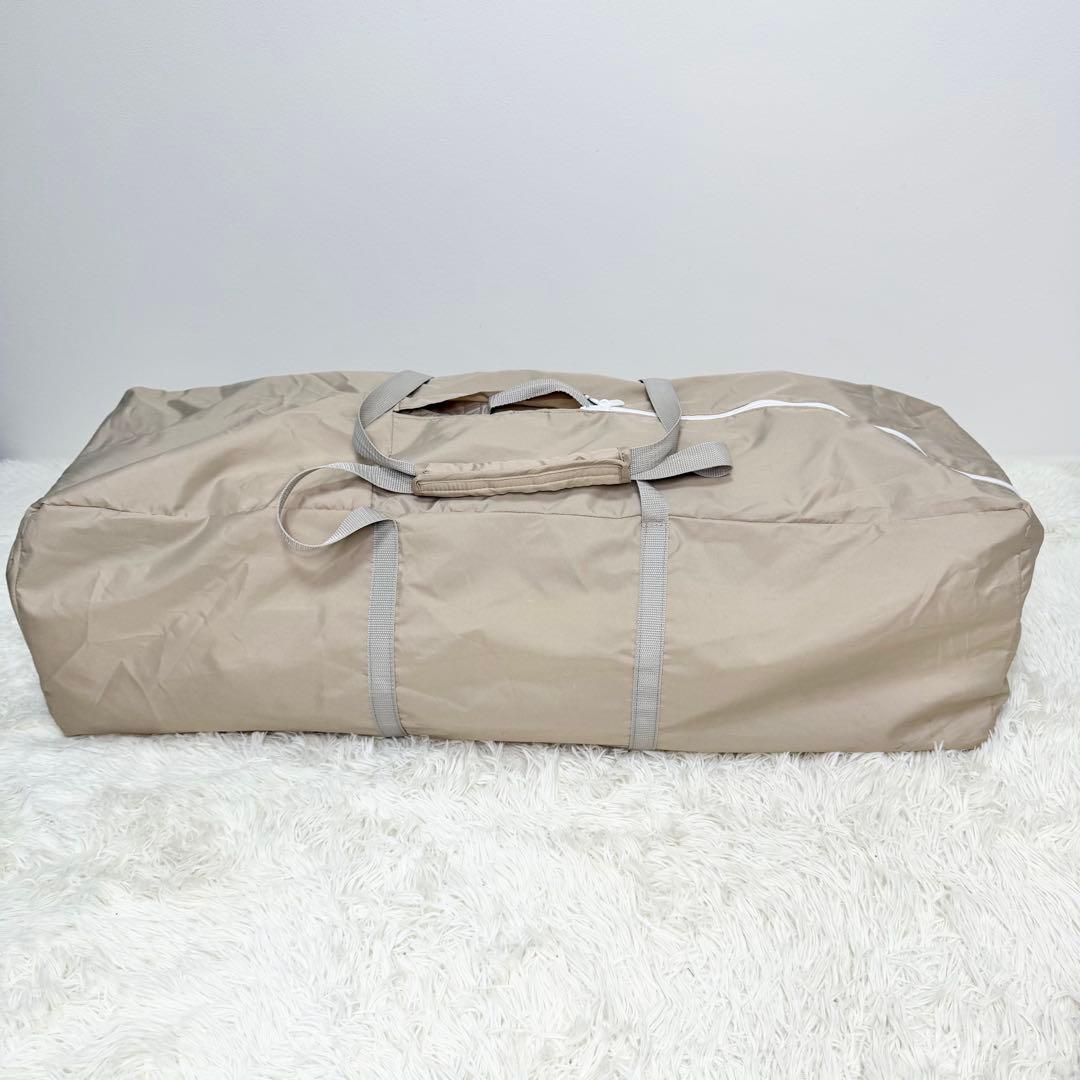 送料無料 Aprica ココネルエアー 折り畳み ベビーベッド ココアブラウン