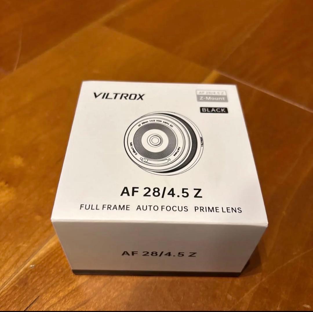 新品未使用　Viltrox AF 28/4.5 Ｚマウント　単焦点レンズ