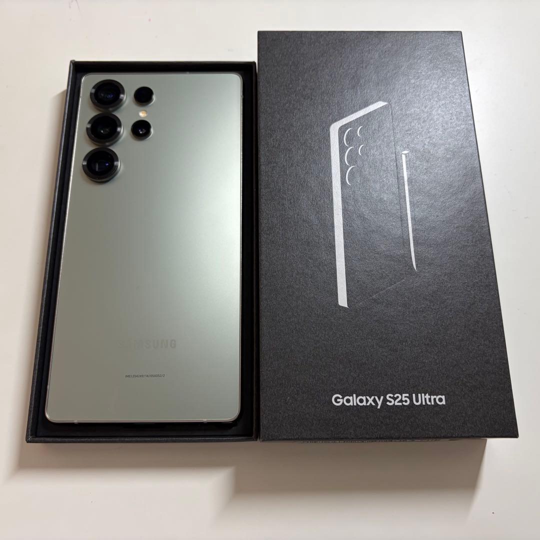 Galaxy S25 Ultra 256GB 国内版 チタニウムジェードグリーン
