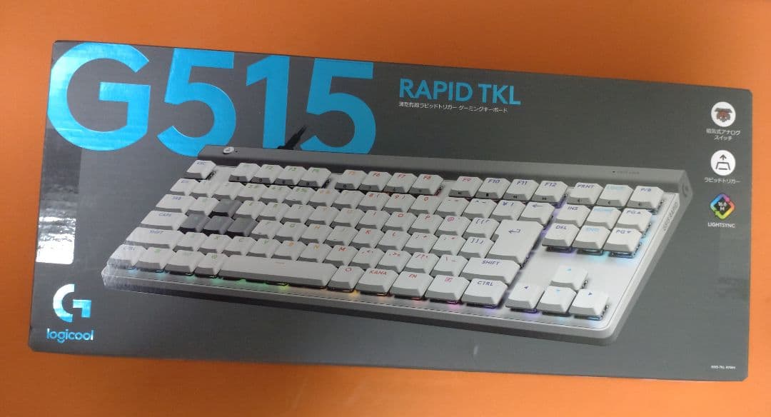 logicool G515 RAPID TKL 日本語配列