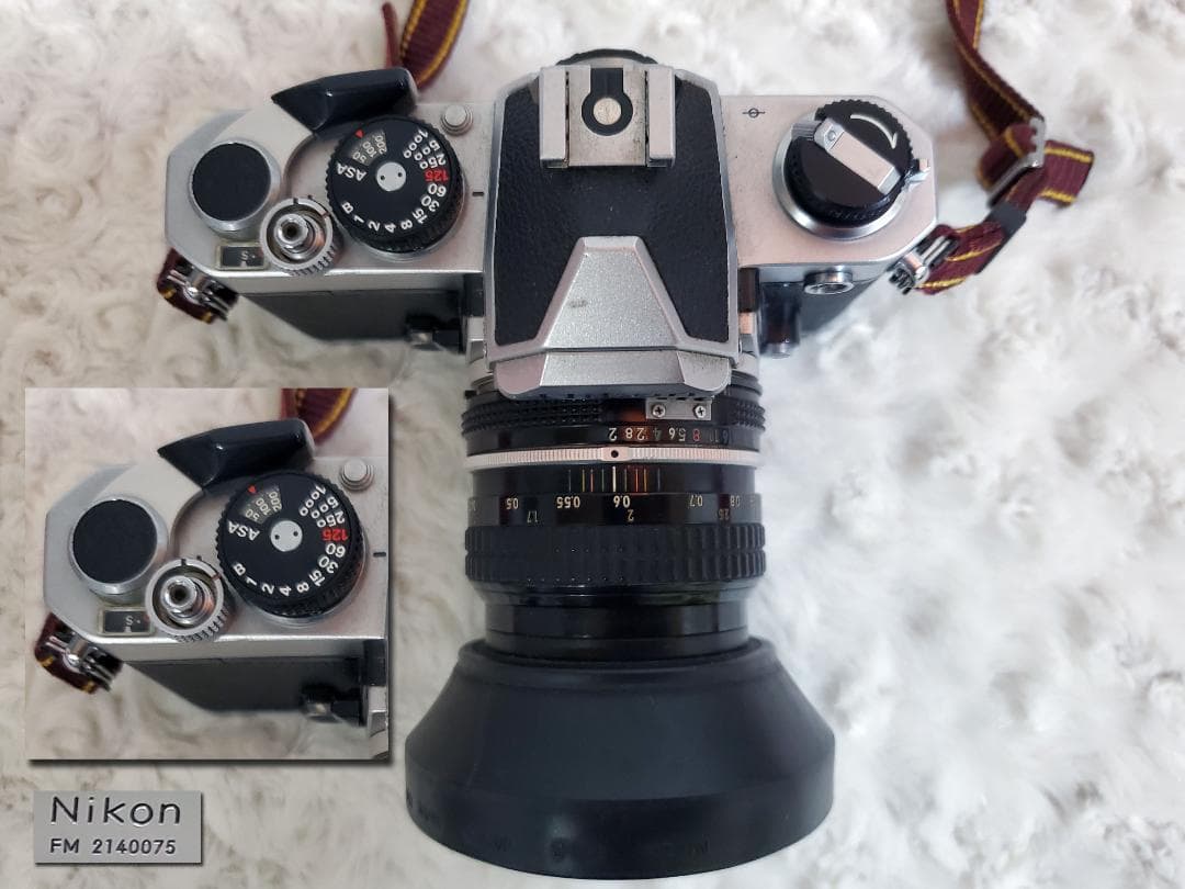 Nikon FM 一眼レフフィルムカメラ （ニコン）　カメラno1
