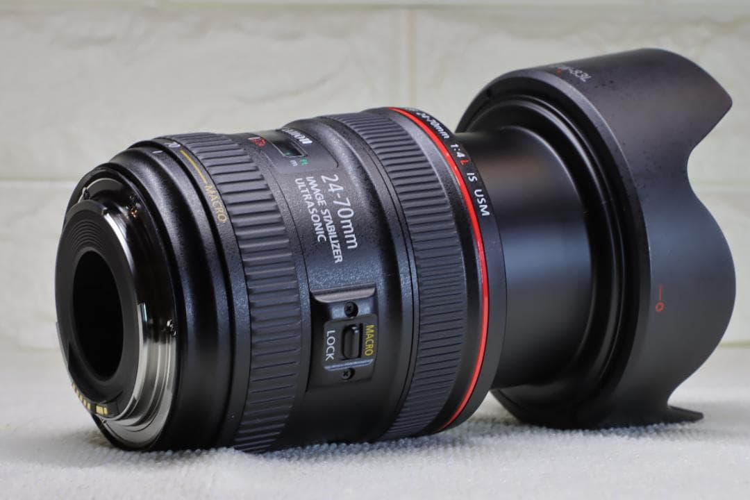 canon　EF24-70mm f4L IS USM　未使用に近い美品【最終型】