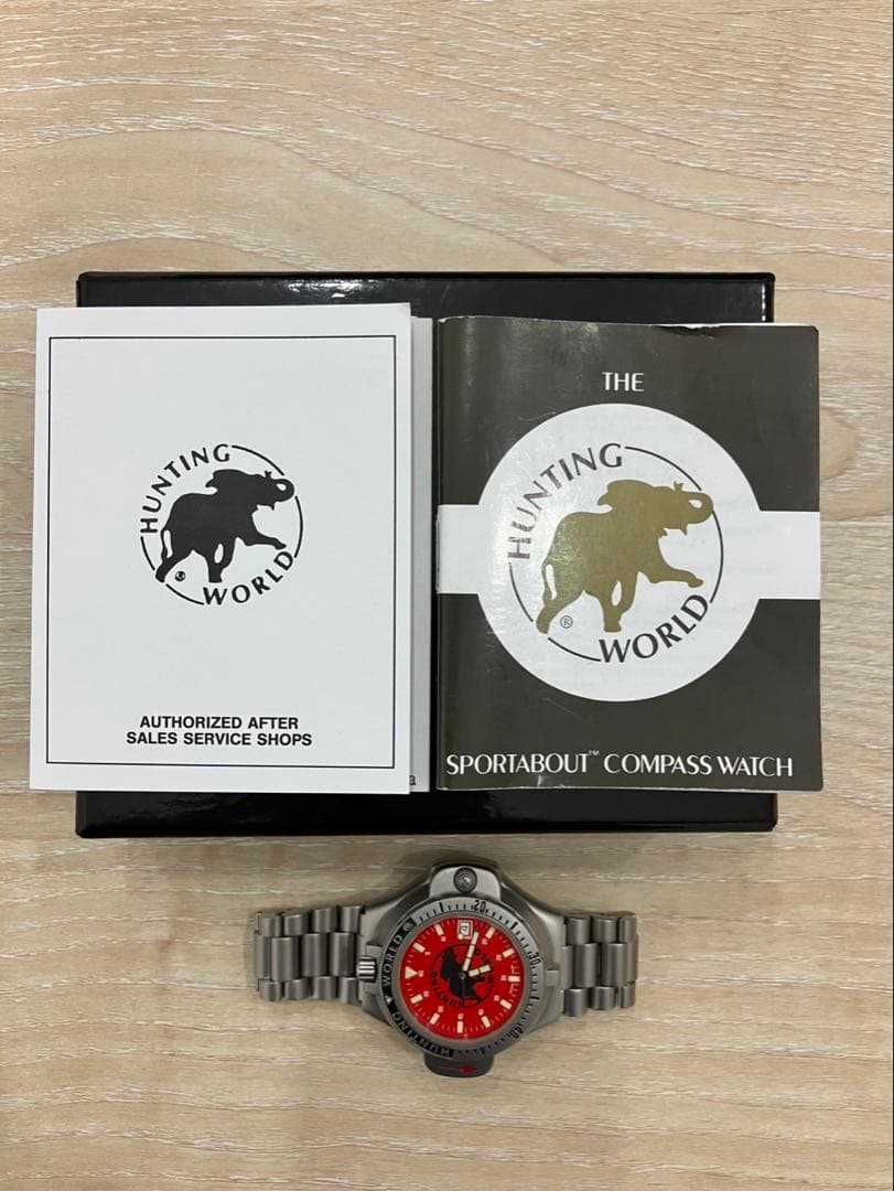 HUNTING WORLD SPORTABOUT コンパスウォッチ