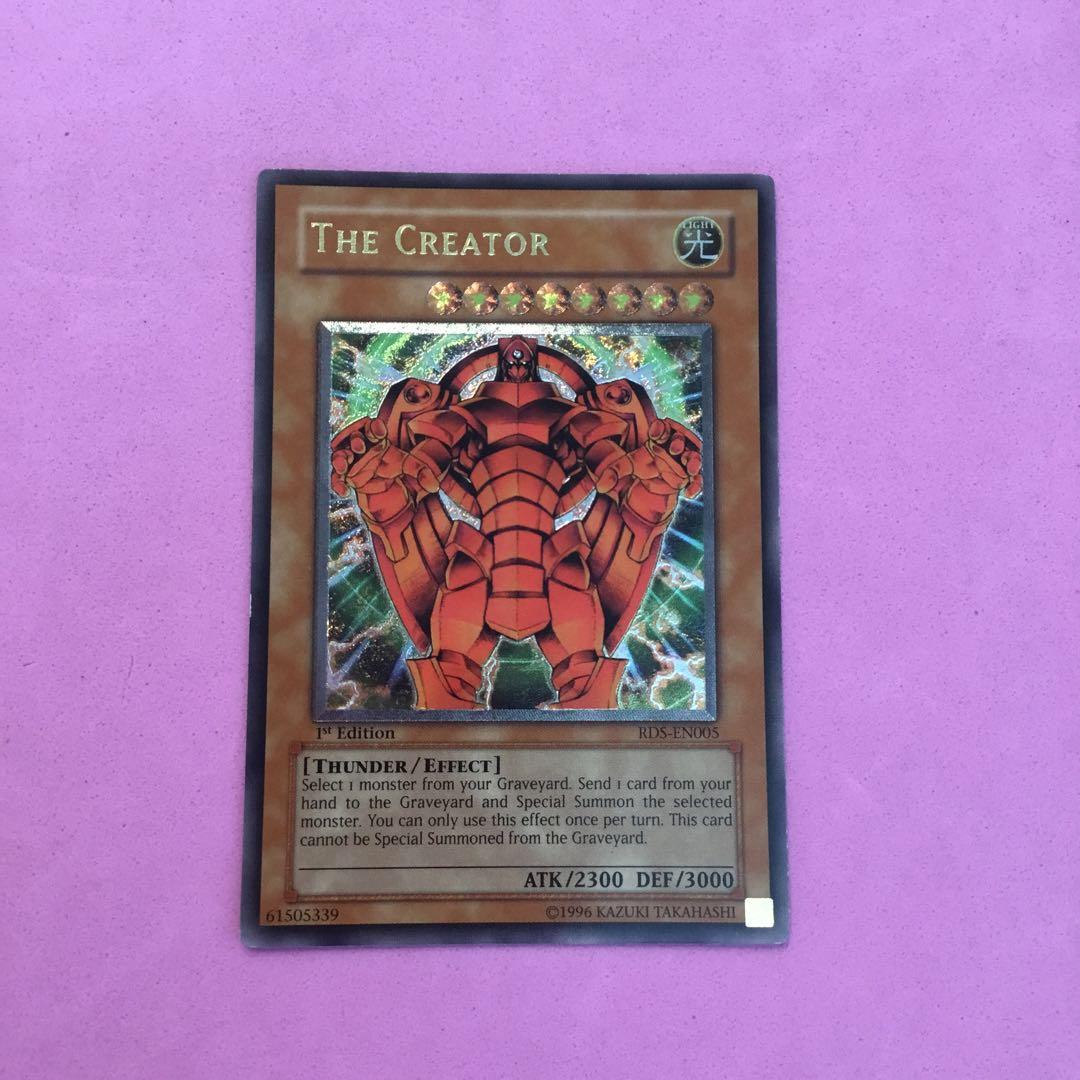 遊戯王 英語 ザ・クリエイター 1st レリーフ