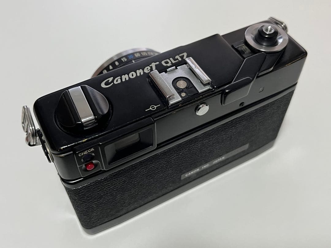 【完動品】Canon Canonet QL17 G-III ブラック 作例あり