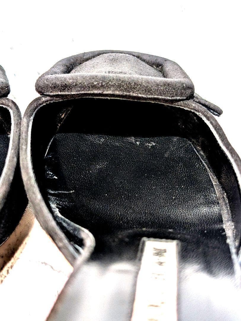 美品✨️ マノロブラニク メイセール ミュール 黒 スエード スクエア パンプス