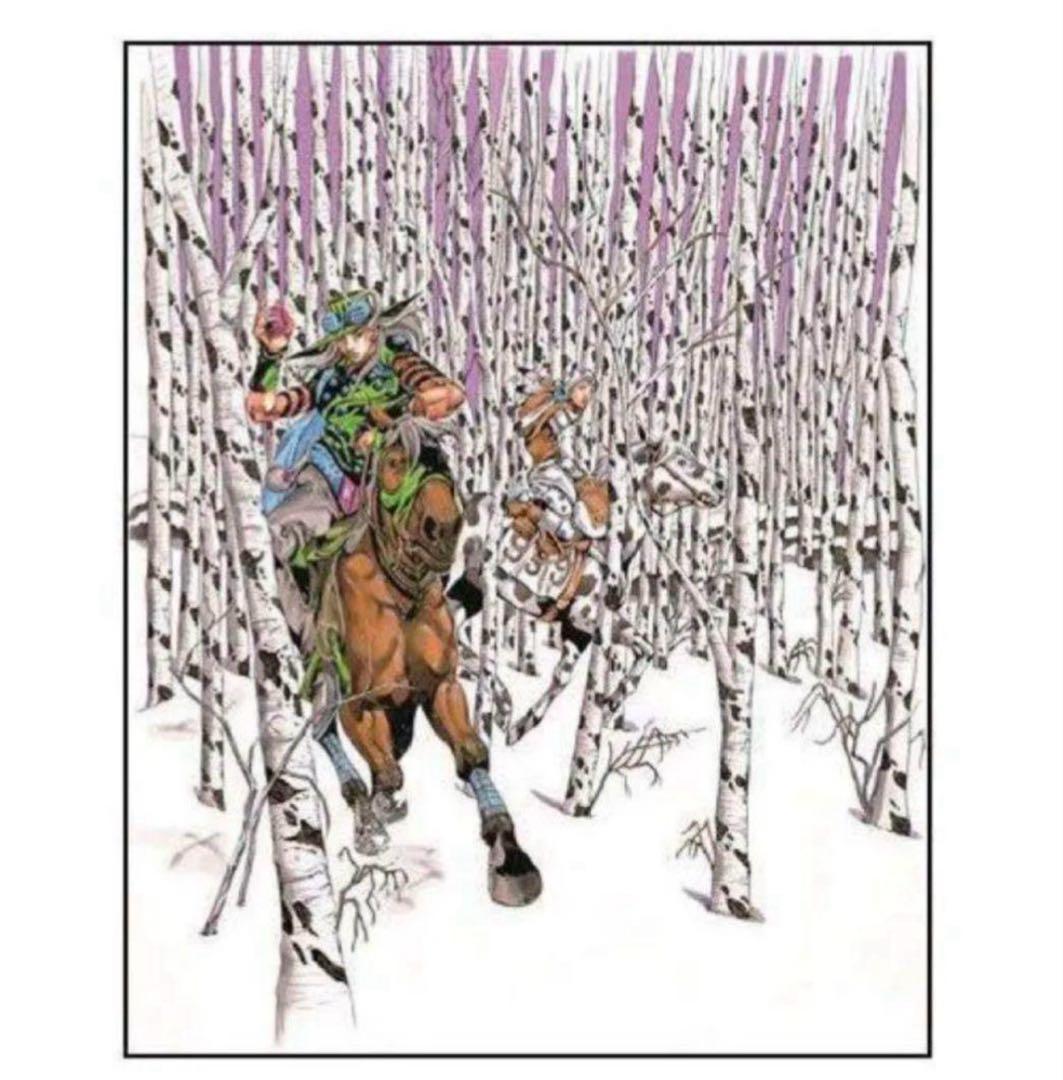 【未開封】ジョジョ高級複製原画　7部 ジョジョの奇妙な冒険　Part7