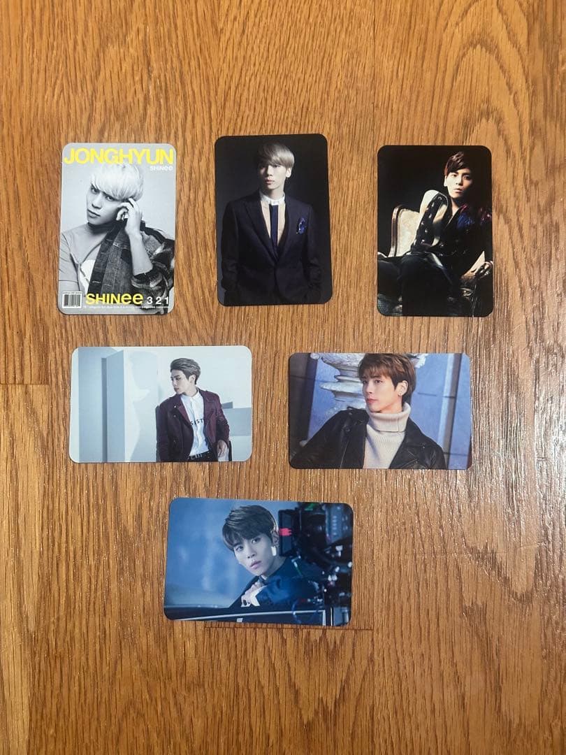 SHINee ジョンヒョン トレカ6種