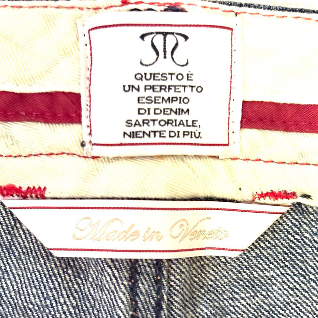 Tramarossa トラマロッサ デニム32濃紺 ボタンフライ イタリア赤ミミ