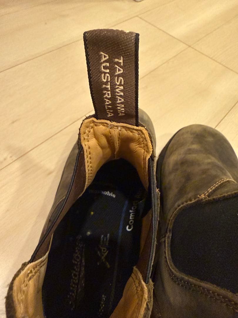 BLUNDSTONE/RUSTIC BROWN サイドゴアブーツ　2239