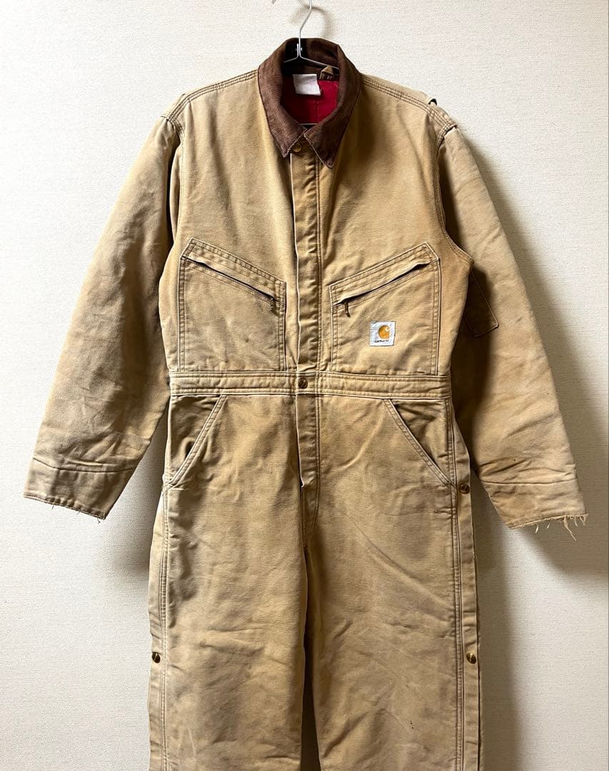 Carhartt カーハート つなぎ オールインワン ダック 中綿 M相当