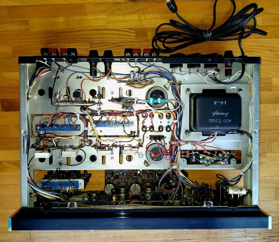 LDH様限定サンスイプリメインアンプAU666中古整備完動品