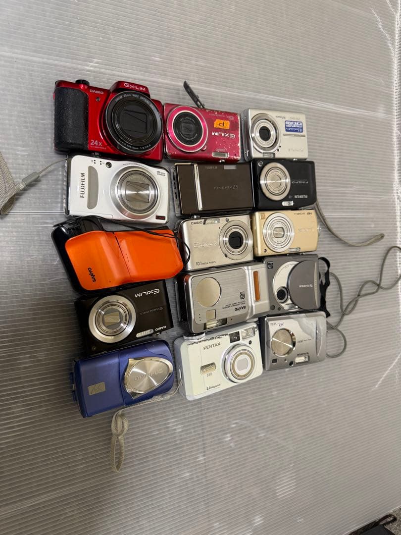 デジタルカメラ15台 ジャンク