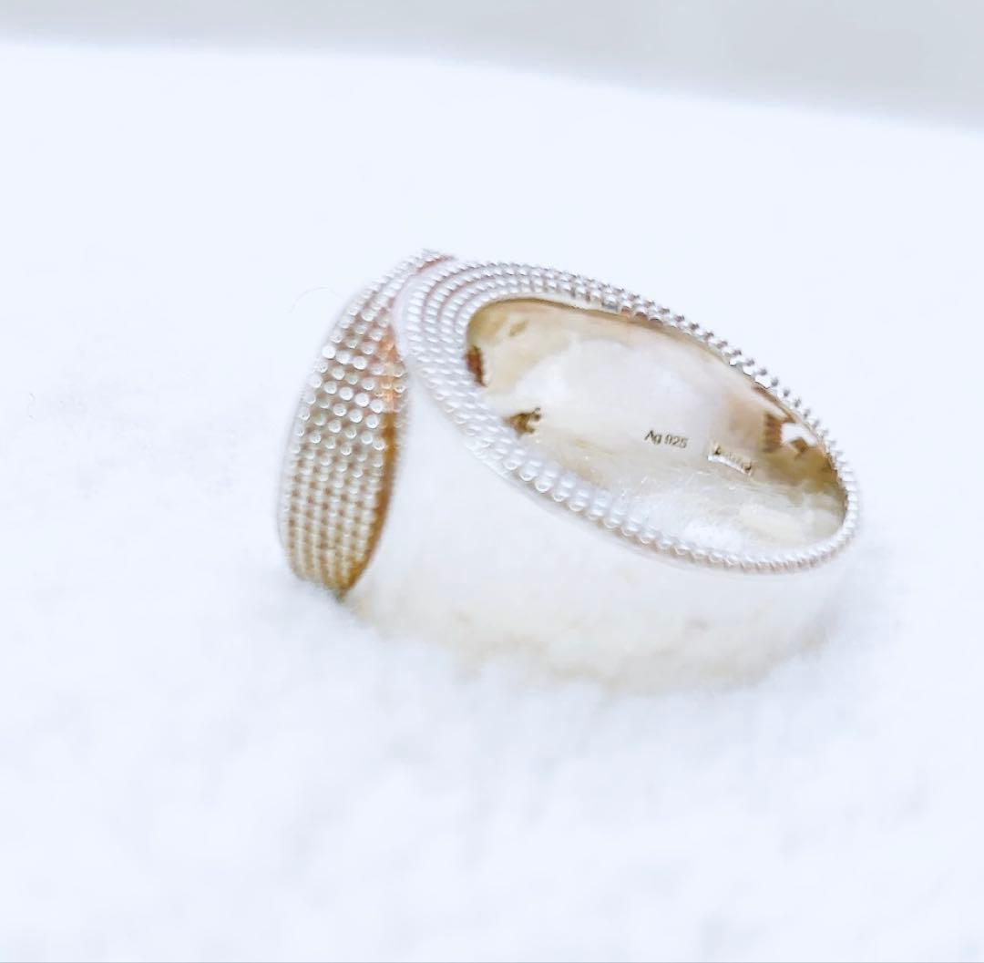 GUCCI インターロッキング　シルバー　リング