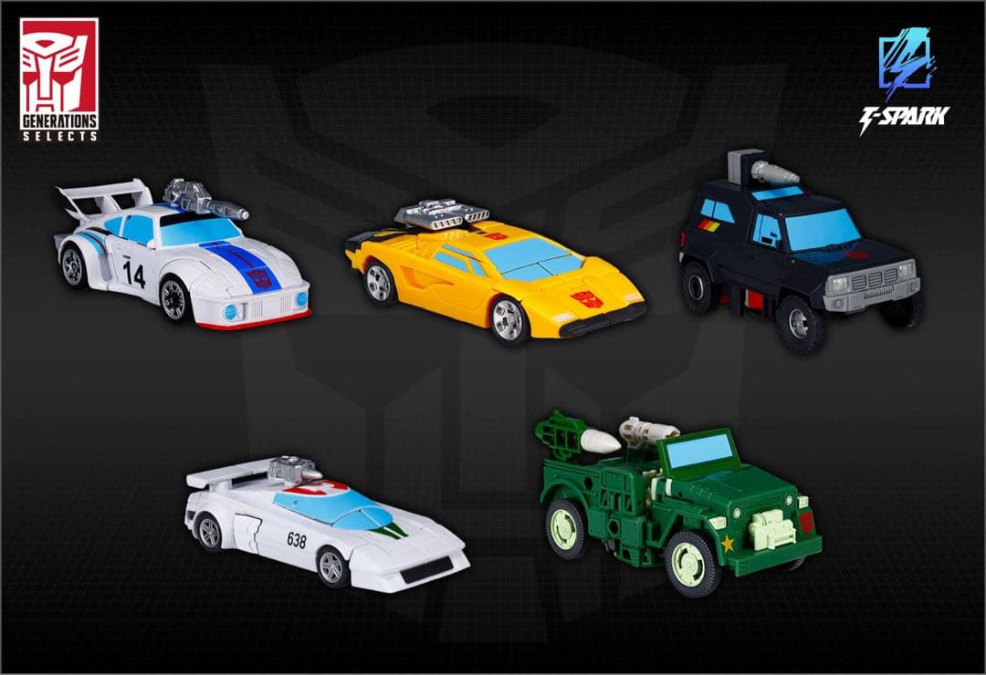 トランスフォーマー ジェネレーション　オートボットスタンドユナイテッド5パック