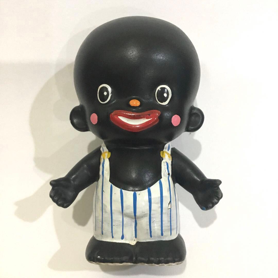 激レア！内藤ルネ貯金箱 クロンボ(ちびくろサンボ) 昭和レトロ