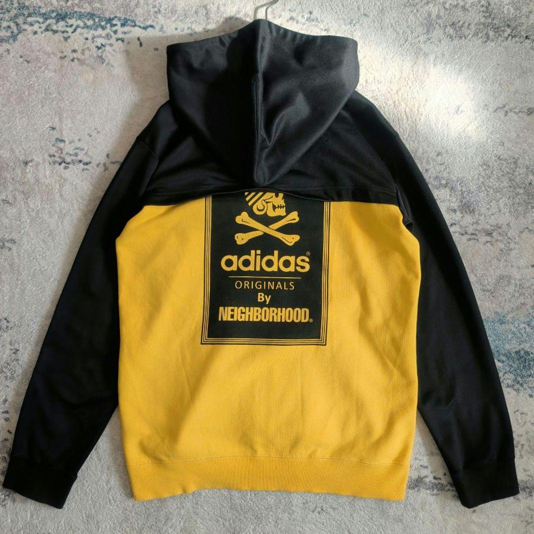 希少サイズ アディダス × ネイバーフッド コラボ パーカー フルジップ XL