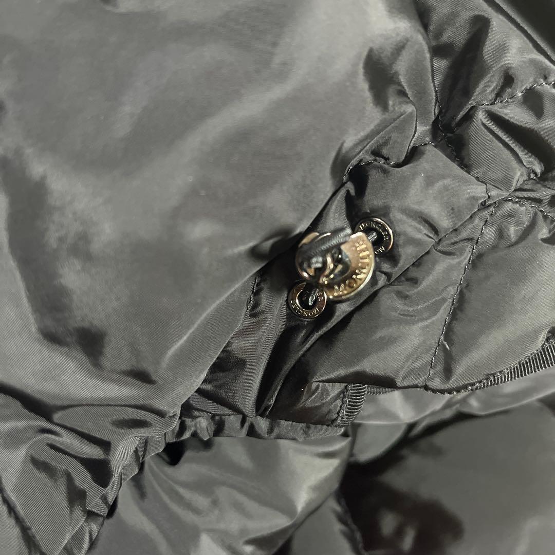 モンクレール ダウン ロング 黒 サイズ1 MONCLER AVOCETTE