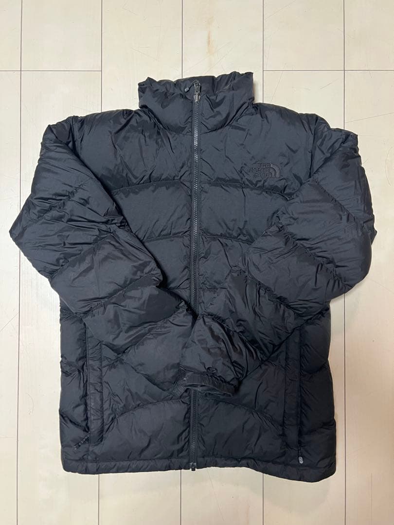 【国内正規】THE NORTH FACE ヌプシ黒ロゴ M ブラック 人気モデル