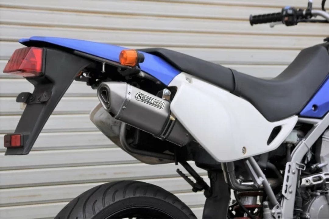 専用スリップオンマフラー異形サイレンサー KLX ソリッドDトラッカー250