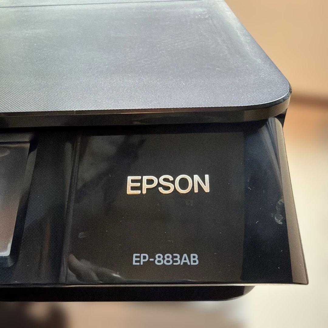エプソン　EP-883AB ジャンク　新品インク付