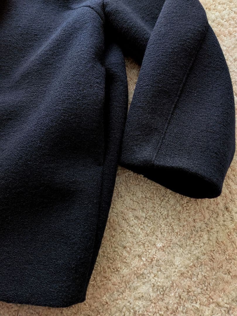 新品【UNFILO】ボンディングフォルムコート 濃紺 23区/iCB