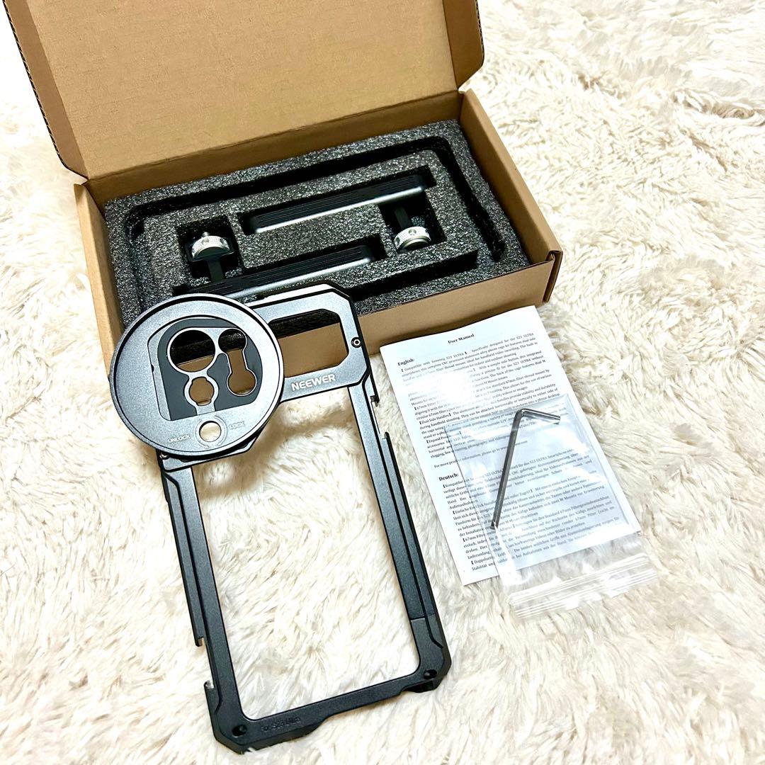 NEEWER スマホケージビデオリグセットSamsung S23 Ultra対応