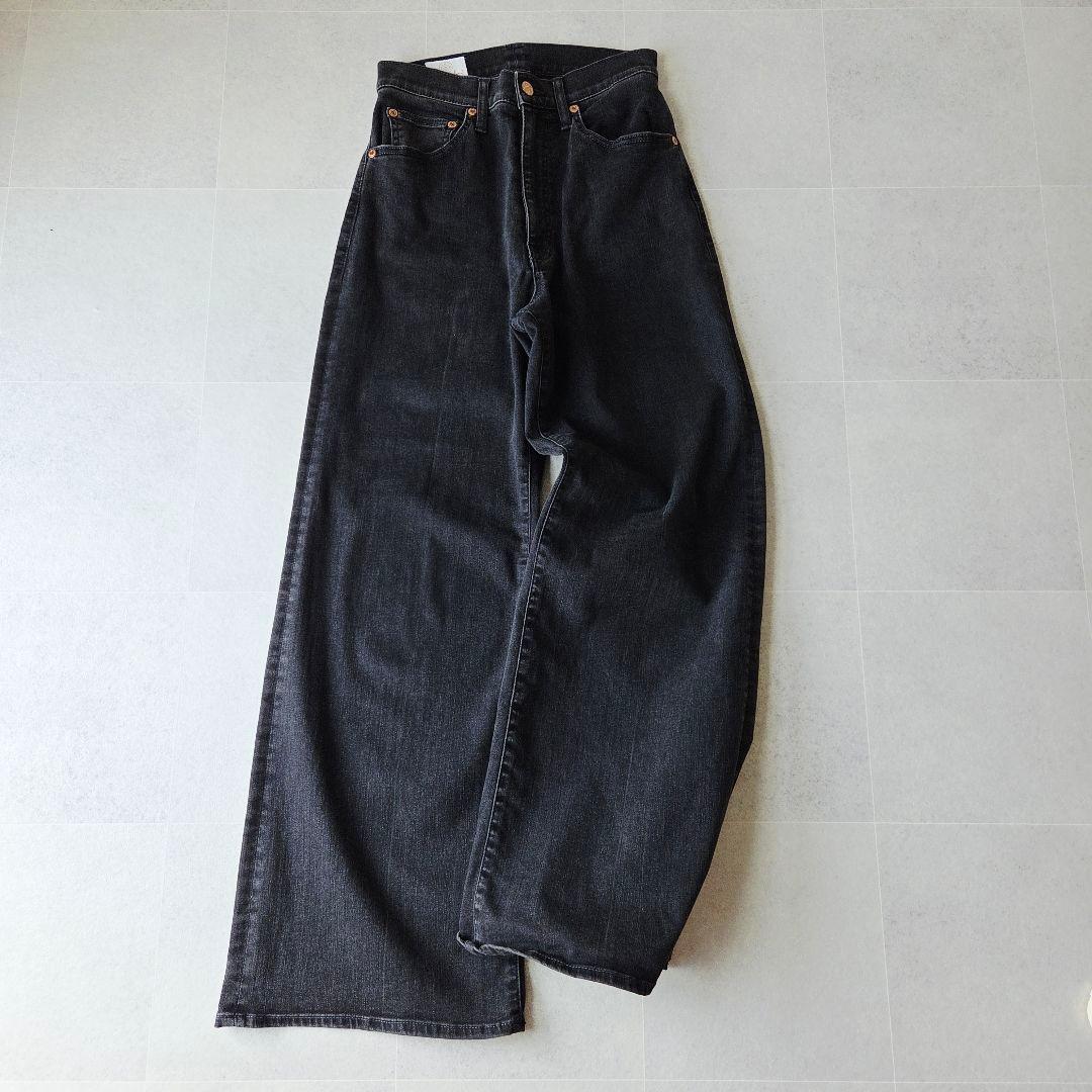 【美品】MUSE de Deuxieme SURT サート ワイドバギーデニム