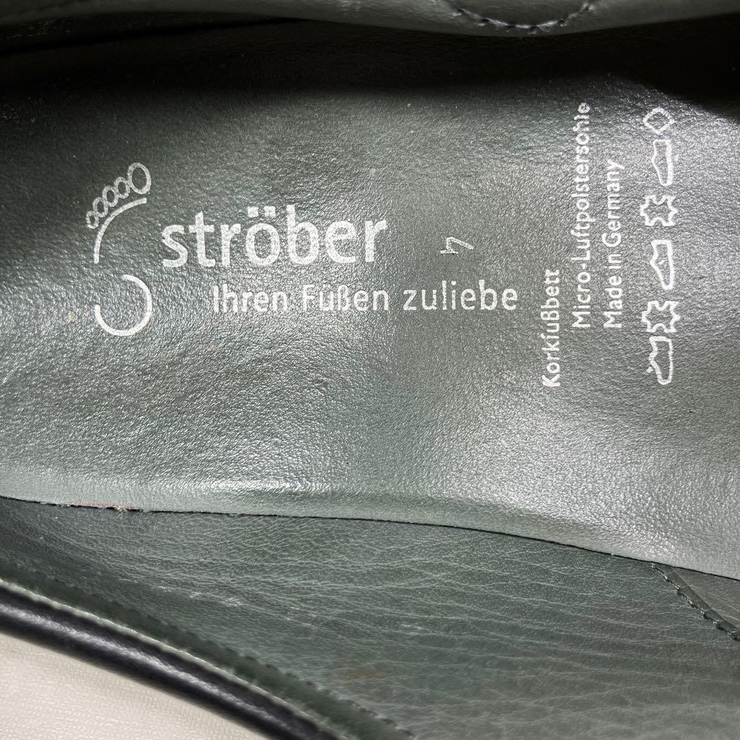 【美品】strober ストロバー 23.5 本革 メリージェーン コンフォート